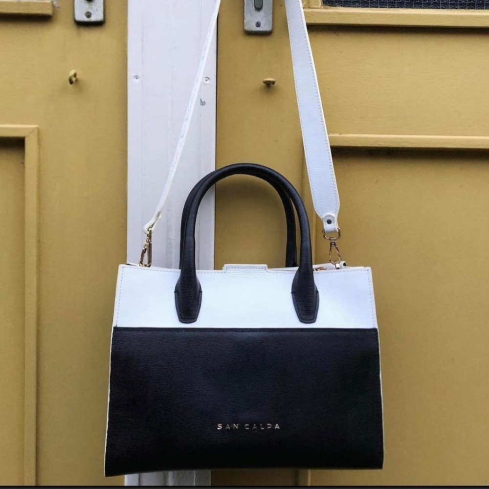 San Calpa Leather Diana Bag